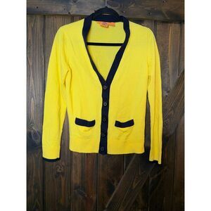 TORY BURCH 100% Merino Wool Cardigan Sweater
